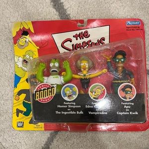 The Simpsons- playmates bongo comics collectible